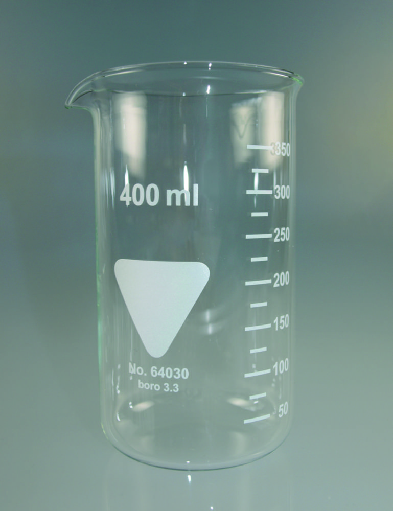 Bécher, en verre borosilicate 3.3, forme haute | Volume nominal: 2000 ml