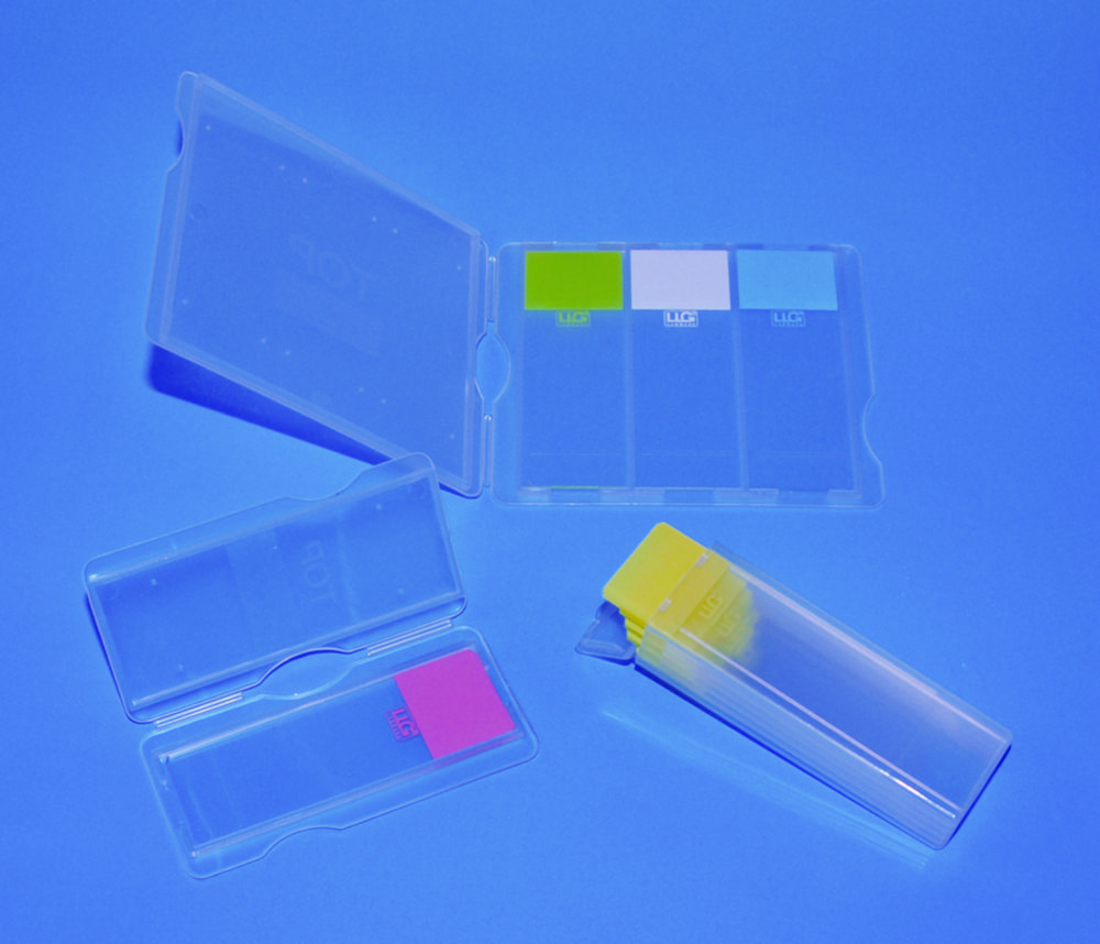 Pochettes plastiques - LLG pour transport de lames de microscope | Nombre de lames: 1