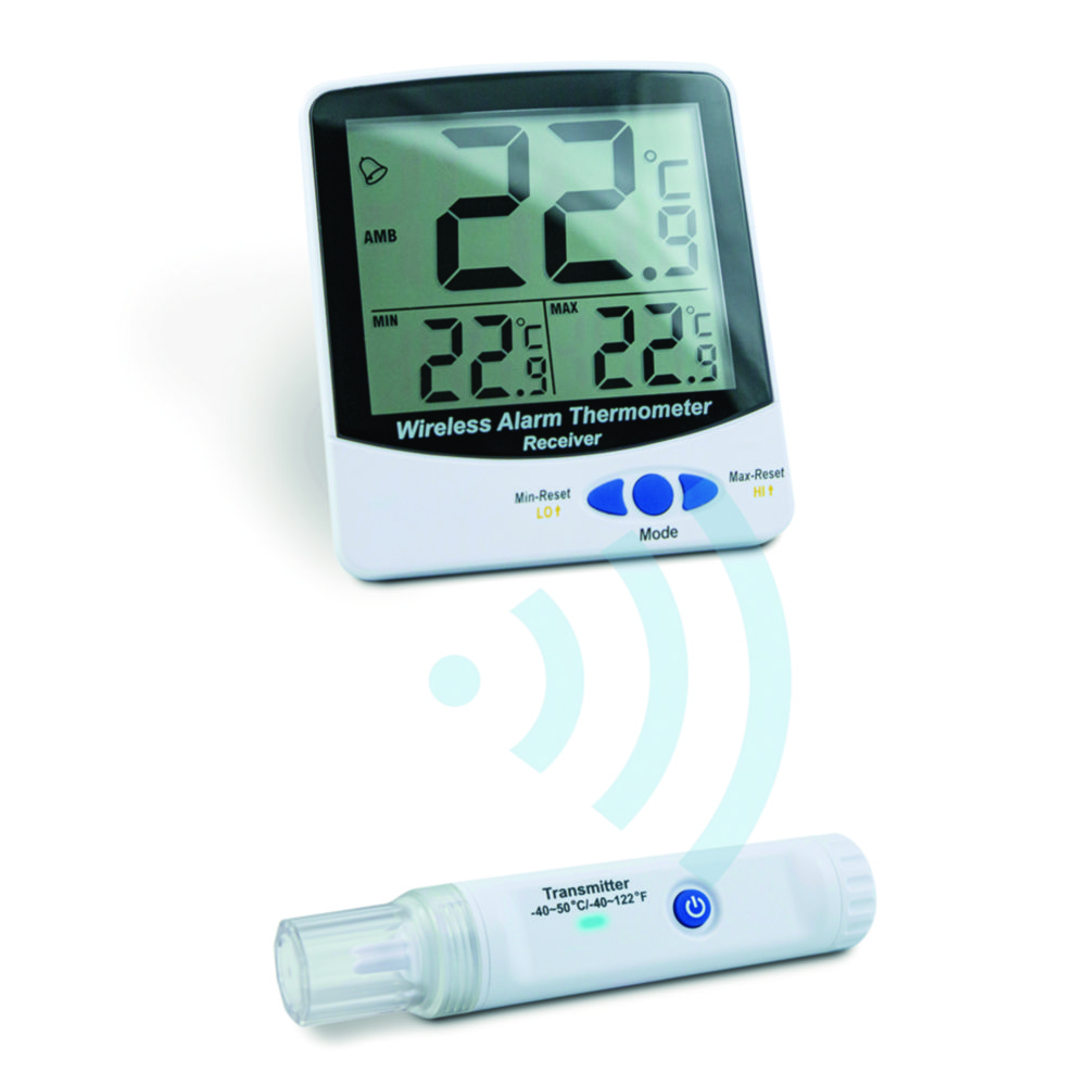 Thermomètre à alarme mini/maxi sans fil Type 13090 | Type: 13090